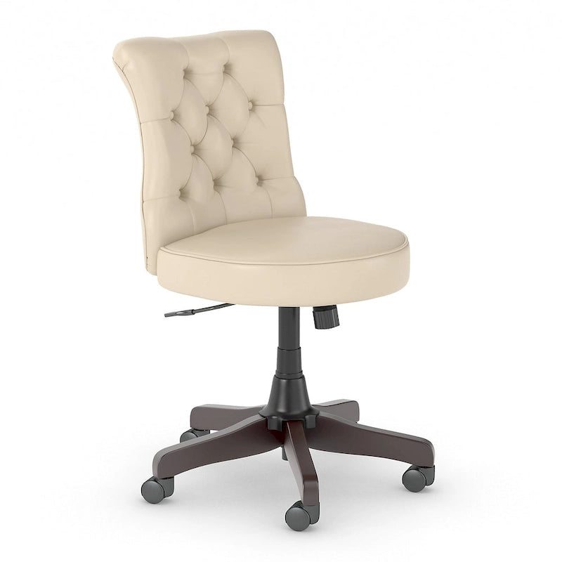Chaise de bureau capitonnée Arden Lane à dossier mi-haut de Bush Business Furniture