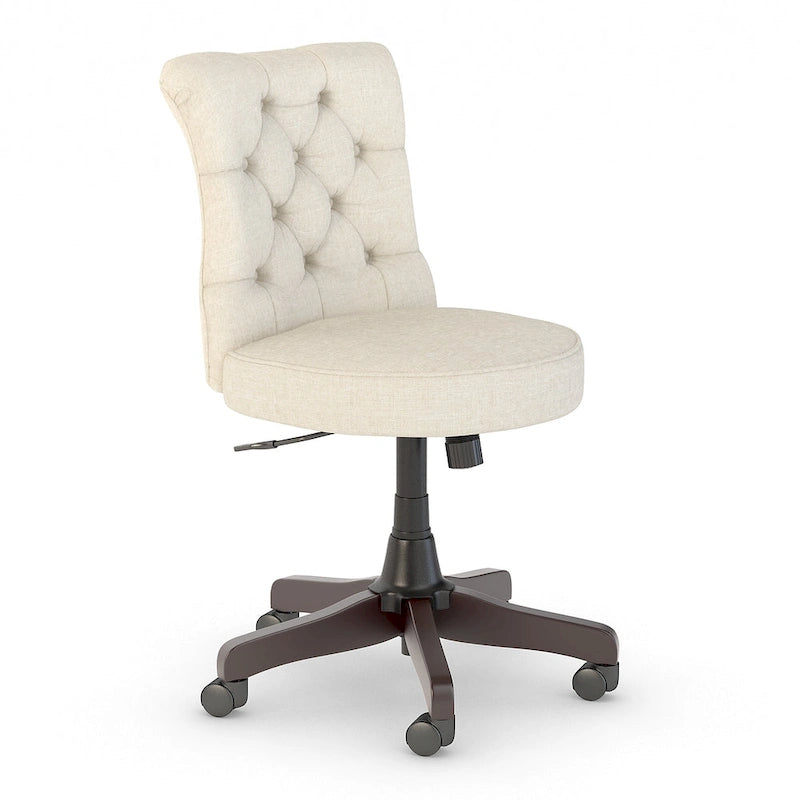 Chaise de bureau capitonnée Arden Lane à dossier mi-haut de Bush Business Furniture
