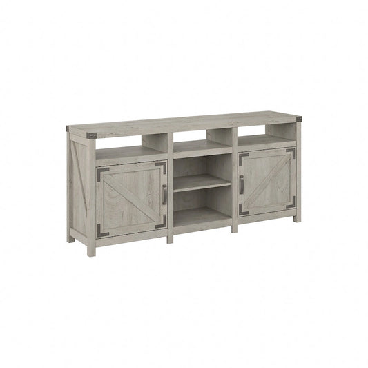 Meuble TV Cottage Grove 65W style ferme pour téléviseur 75 pouces par Bush Furniture