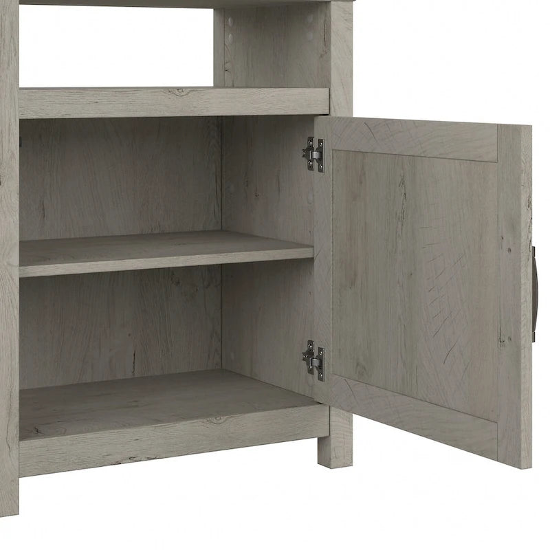 Meuble TV Cottage Grove 65W style ferme pour téléviseur 75 pouces par Bush Furniture