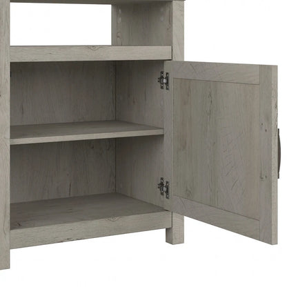 Meuble TV Cottage Grove 65W style ferme pour téléviseur 75 pouces par Bush Furniture