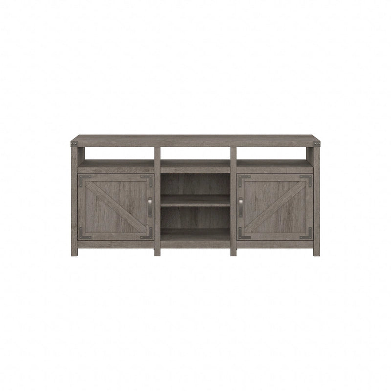 Meuble TV Cottage Grove 65W style ferme pour téléviseur 75 pouces par Bush Furniture