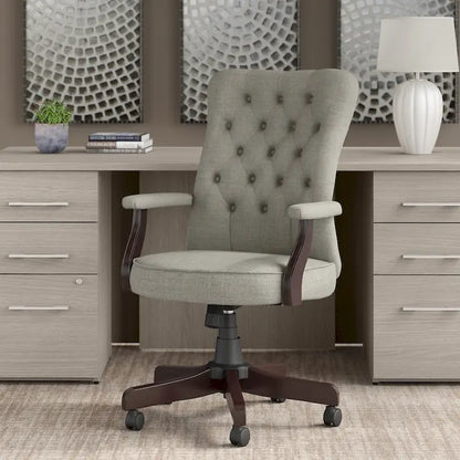 Fauteuil de bureau à dossier haut Arden Lane avec accoudoirs, par Bush Business Furniture