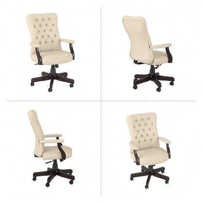 Fauteuil de bureau à dossier haut Arden Lane avec accoudoirs, par Bush Business Furniture