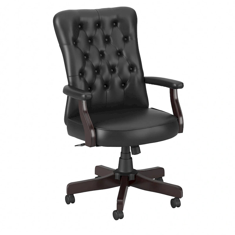 Fauteuil de bureau à dossier haut Arden Lane avec accoudoirs, par Bush Business Furniture