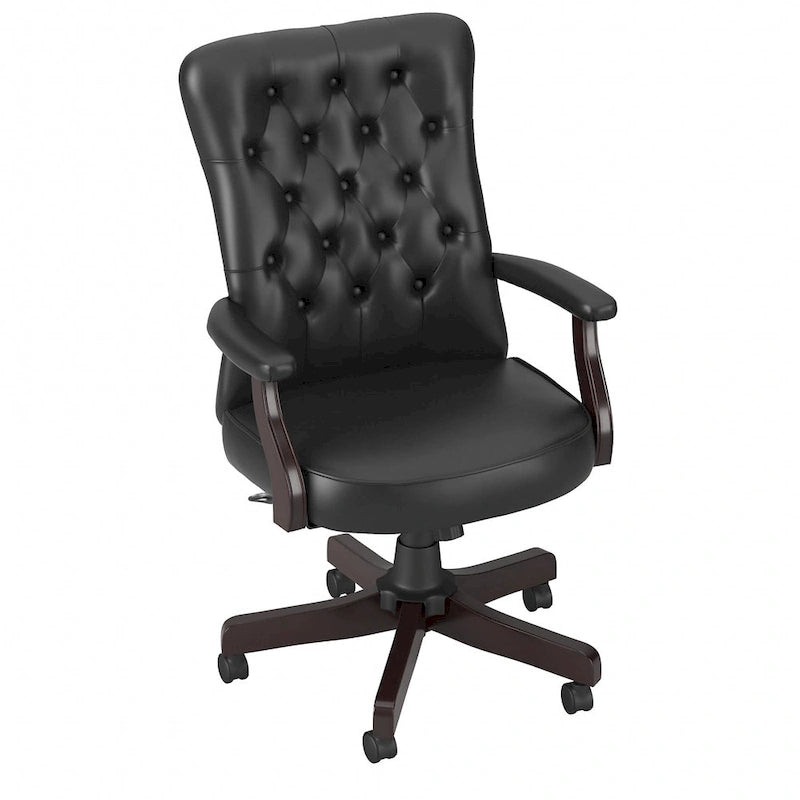 Fauteuil de bureau à dossier haut Arden Lane avec accoudoirs, par Bush Business Furniture