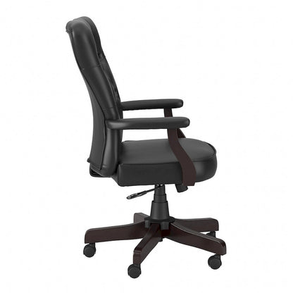 Fauteuil de bureau à dossier haut Arden Lane avec accoudoirs, par Bush Business Furniture