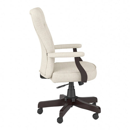Fauteuil de bureau à dossier haut Arden Lane avec accoudoirs, par Bush Business Furniture