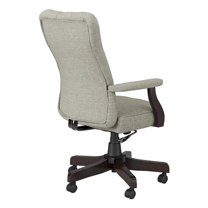 Fauteuil de bureau à dossier haut Arden Lane avec accoudoirs, par Bush Business Furniture